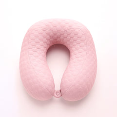 Travel Neck Pillow – Variant: Blue, Brown, Pink, Green