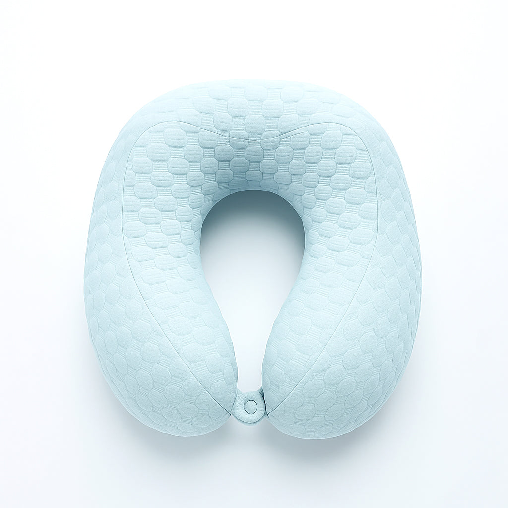 Travel Neck Pillow – Variant: Blue, Brown, Pink, Green