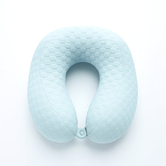 Travel Neck Pillow – Variant: Blue, Brown, Pink, Green