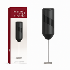 Electric Milk Frother – Handheld Foam Maker for Coffee & Beverages