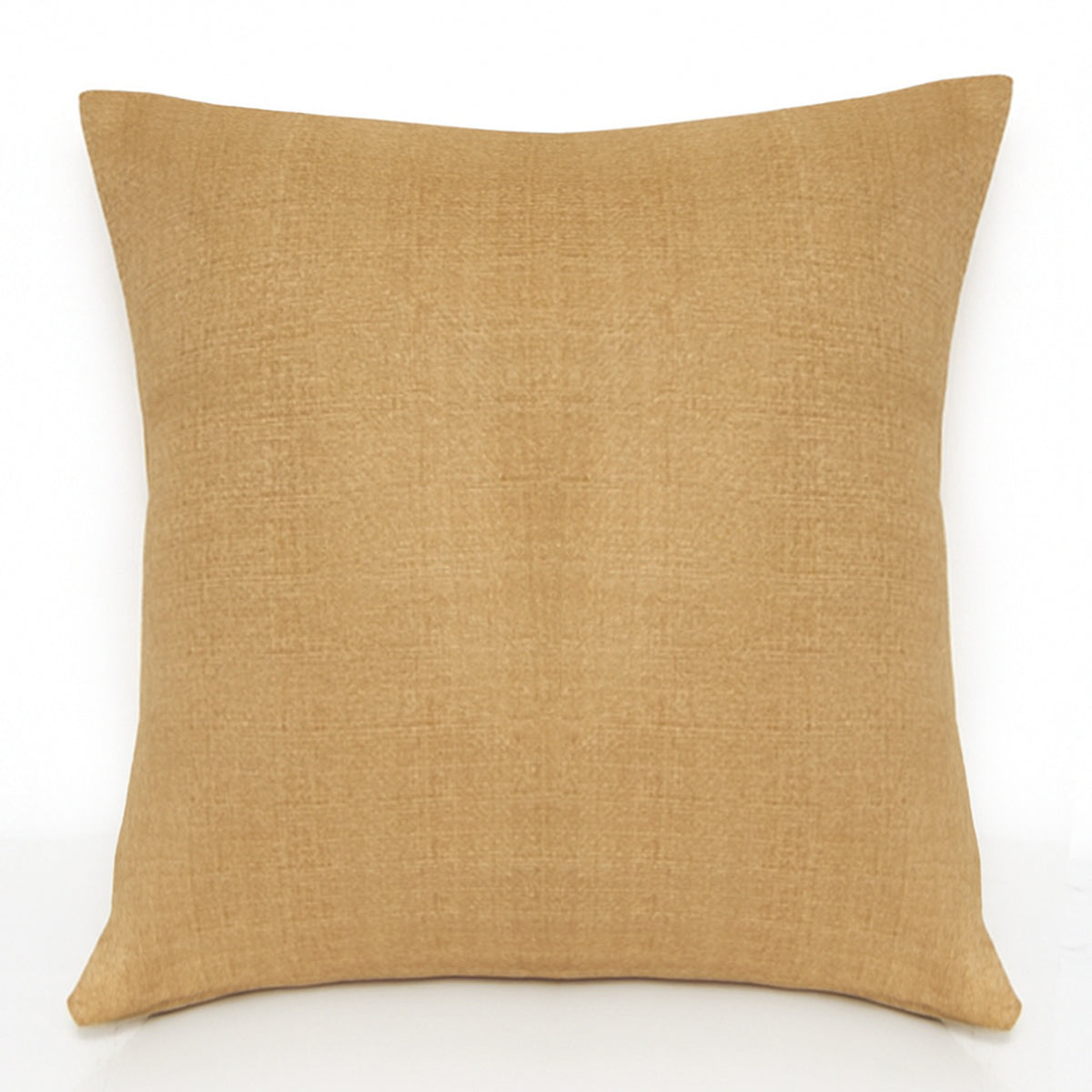Jute Texture Cushion Cover 18x18 – Rustic Decorative Throw Pillow for Sofa, Bed & Living Room