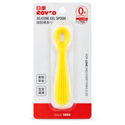 Novco Silicone Gel Baby Spoon Soft & Safe Feeding Tool - AI lifestyle visualization