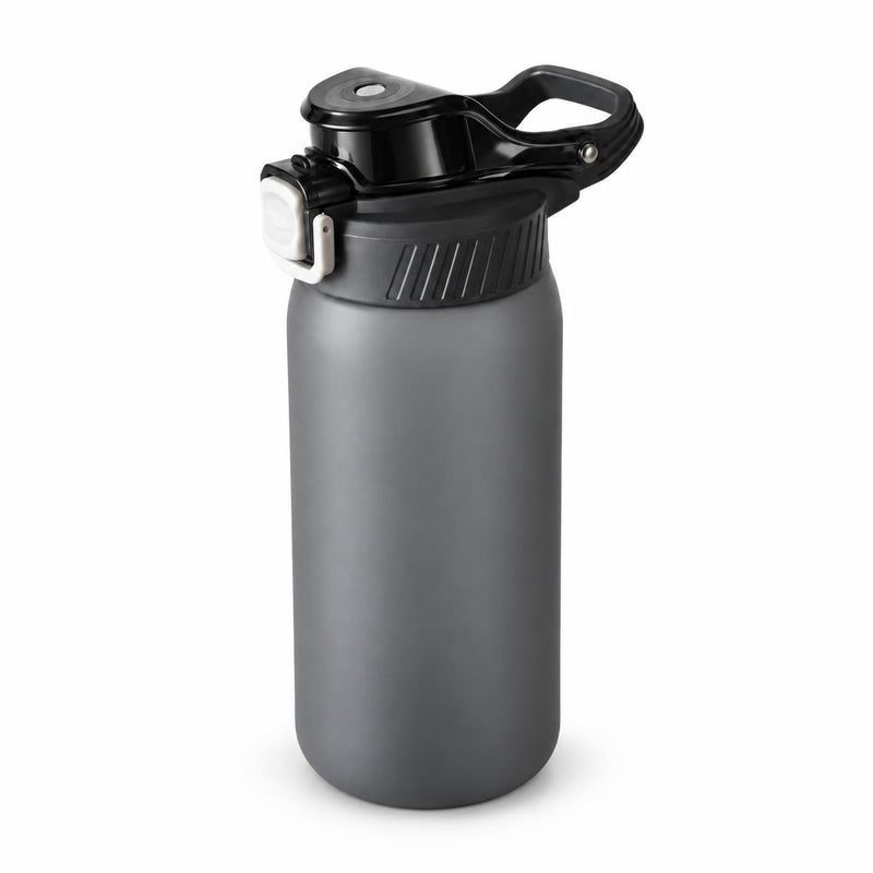 Climbing Water Bottle 1300ml with Secure Flip Lid - AI lifestyle visualization