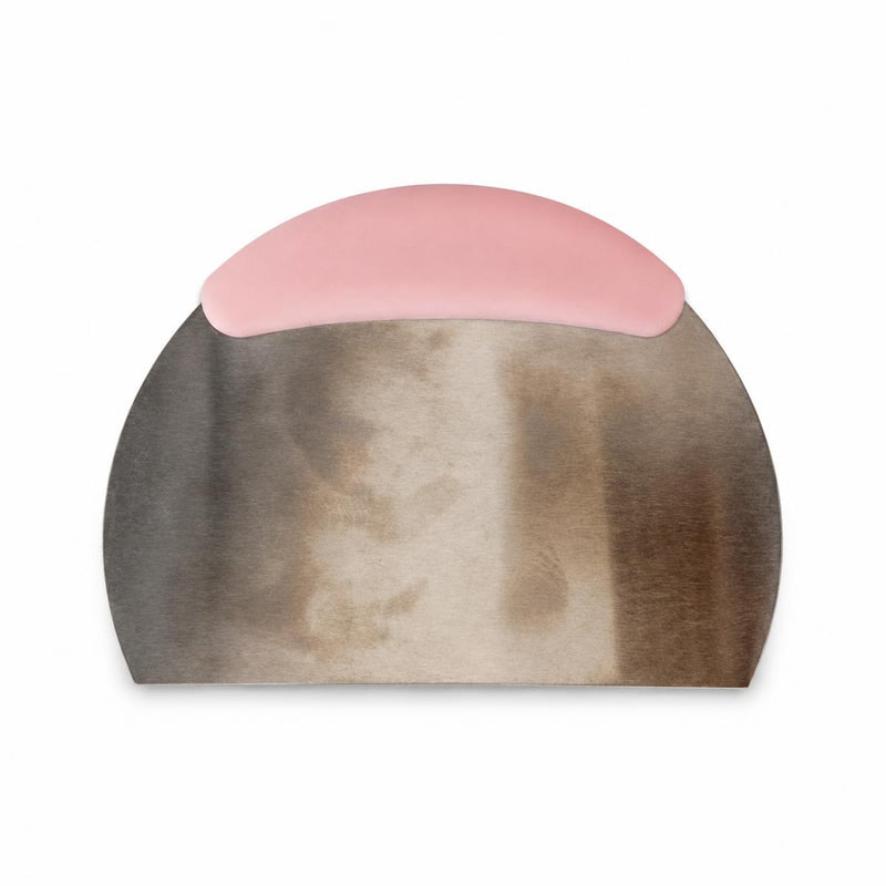 Steel Dough Scraper with Soft Grip Handle - AI lifestyle visualization