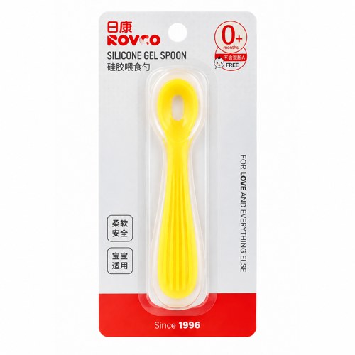 Novco Silicone Gel Baby Spoon Soft & Safe Feeding Tool - Original product photo