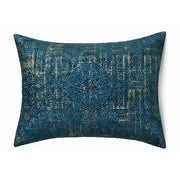 Balsam Cushion Cover with Midnight Marrakech Screenprint 12x18 - Original product photo