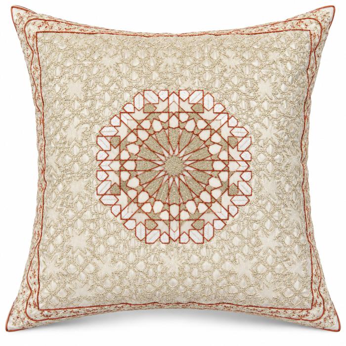 Taffy Marrakech Embroidered Cushion Cover 18x18 - Original product photo