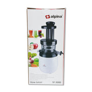 Slow Juicer .SF-3000-SB Alpina - Habitt