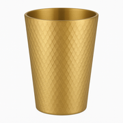 Hammered Cup Gold – Elegant Textured Drinking Cup (260ml, 450ml) - Habitt
