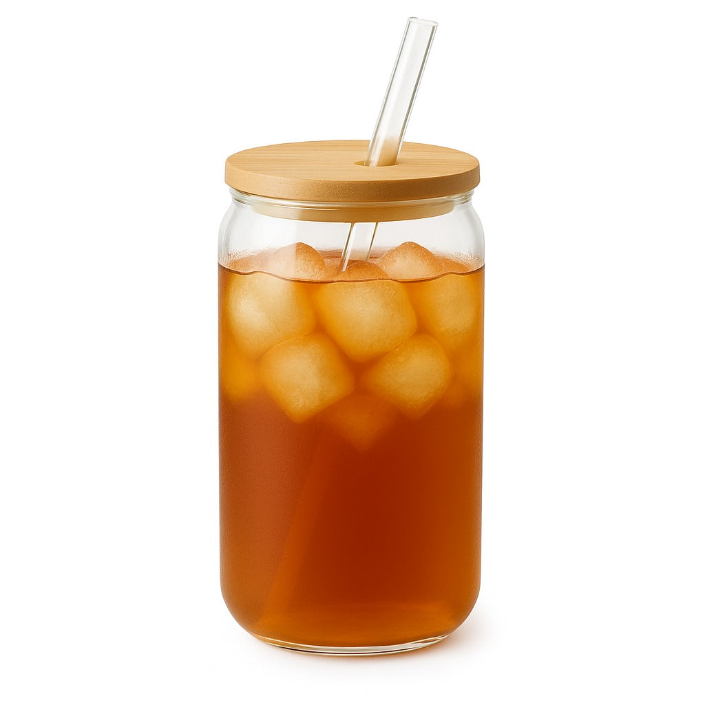 Cylinder Plain Ice Tea Glass – Transparent Drinkware