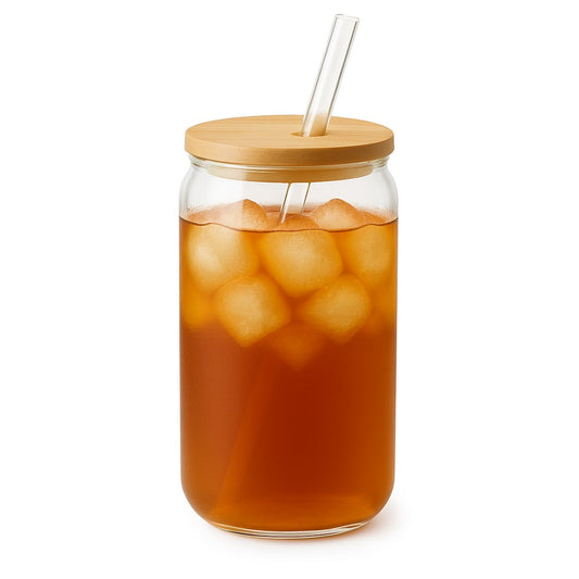 Cylinder Plain Ice Tea Glass – Transparent Drinkware