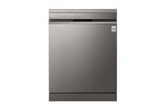 LG QuadWash™ Steam Dishwasher with EasyRack™ Plus & SmartThinQ™ – Premium Stainless Steel Finish (DFC435FP)