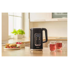 Sencor Electric Kettle with Digital Temperature Display – Modern Variable-Temperature Kettle (SWK 0951BK)