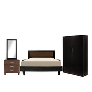 Kenton X - Bed, Dresser & 2 Door wardrobe - Habitt