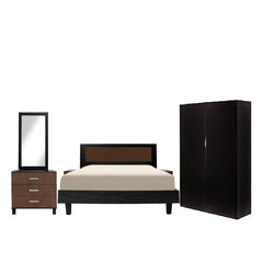 Kenton X - Bed, Dresser & 2 Door wardrobe