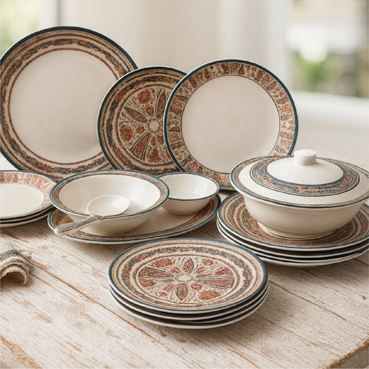 Dinner Set Multi Flora