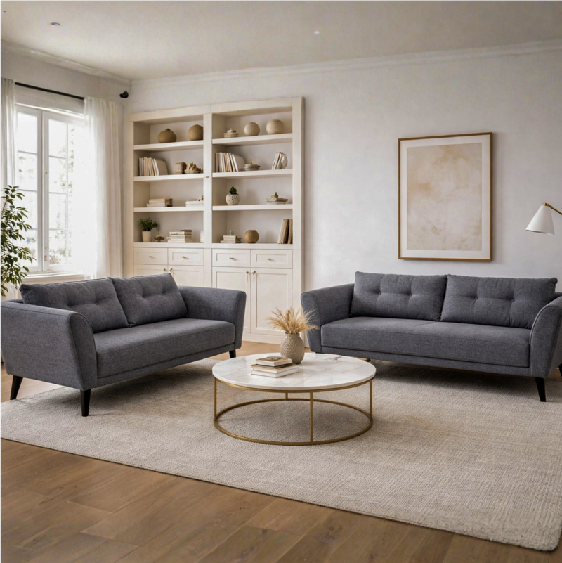 Rovak Sofa Set Bundle (3+2 seater) - Habitt