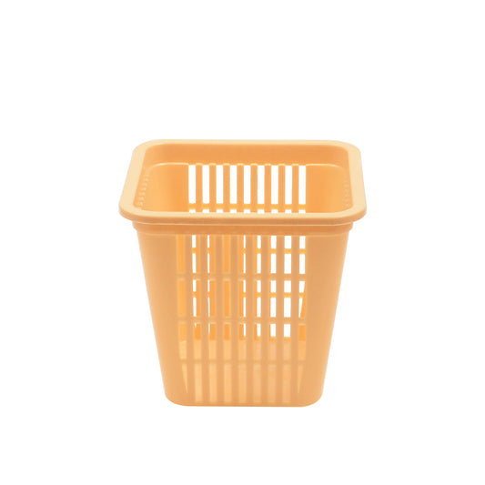 Organizer Basket Mini #2 – Compact Plastic Storage Basket (Beige, Pink, White, Grey)