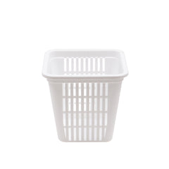 Organizer Basket Mini #2 – Compact Plastic Storage Basket (Beige, Pink, White, Grey)