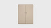 Harold 2-Door Wardrobe – Solid Wood with Cane Detailing