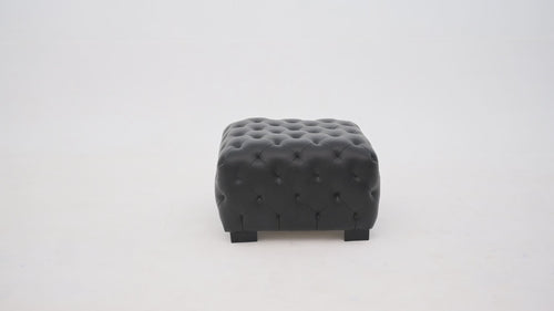 Black Punched Puff