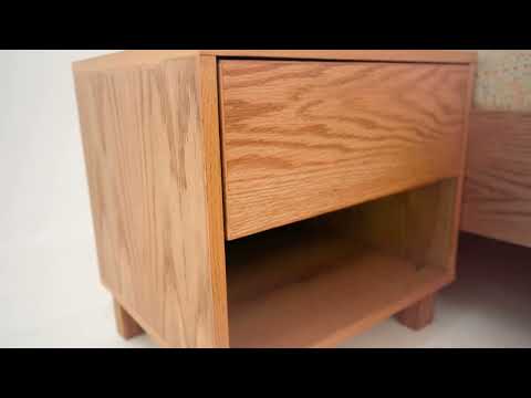 Casper King Size Bed With 2 Side Table