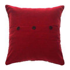 Multi Texture Cushion Cover 18x18" – Decorative Woven Throw Pillow Cover - Habitt