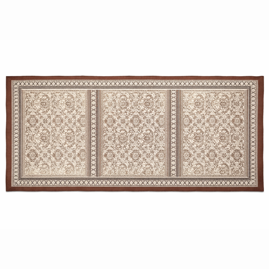 Floral Drama Daree 24x48" – Elegant Printed Floor Runner - Habitt