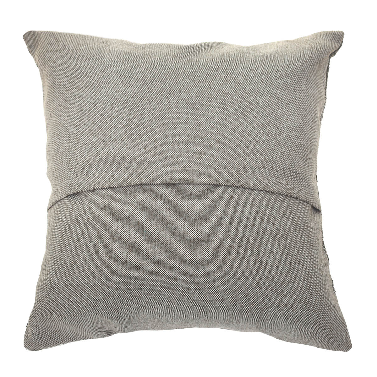 Woven Calm Cushion Cover 20x20" – Textured Geometric Decorative Pillow Cover - Habitt