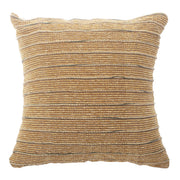 Soft Bark Cushion Cover 16x16" – Rustic Textured Decorative Pillow Cover - Habitt