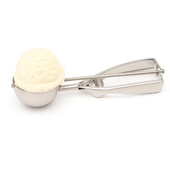 Stainless Steel Ice Cream Scoop – Spring Handle Disher
