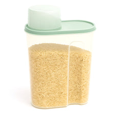 Large Airtight Cereal Jar – Big Food Storage Container with Measuring Cap