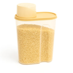 Large Airtight Cereal Jar – Big Food Storage Container with Measuring Cap