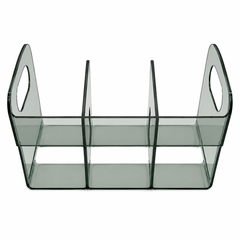 Desktop Book Rack Organizer – Multi-Slot Storage Shelf for Books, Notebooks & Office Accessories