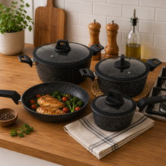 ROYAL FORD 7PCS COOKWARE SET RF9557