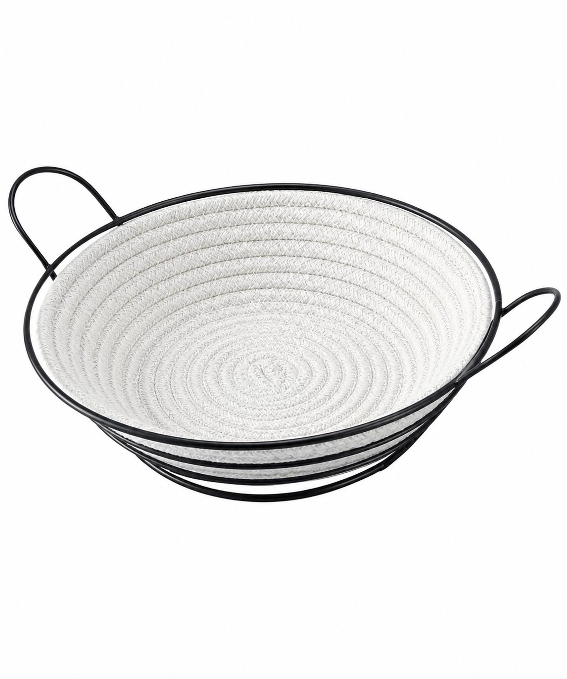 Round Roti Basket – Rope Weave