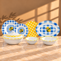 Lemon Squares Dinner Set