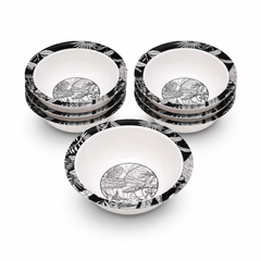6 Person 30 Pcs Black Forest Dinner Set