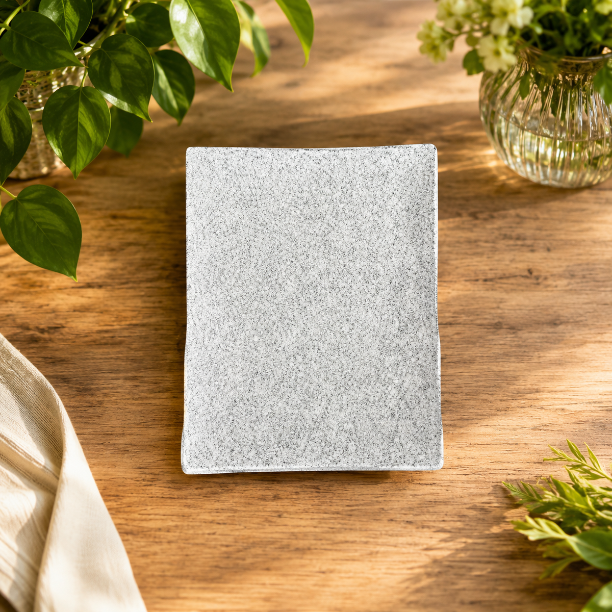 Rectangular Plate White