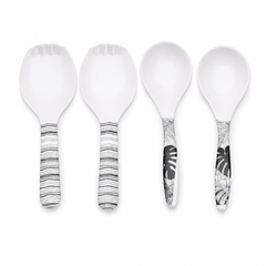 6 Person 30 Pcs Black Forest Dinner Set