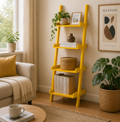 Ladder Rack 4 tiered - Yellow