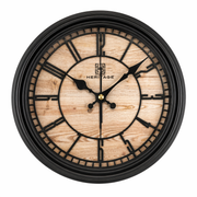Heritage Vintage Wall Clock 10.75" – Classic Roman Numeral Design - Habitt