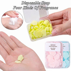 Travel Soap Paper – Compact & Convenient Hygiene (ASSORTED)