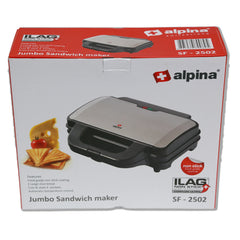 Jumbo Sandwich Maker BLACK SF-2502-SB