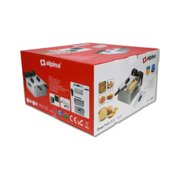 SS.Deep Fryer Twin Bowl F-4008 - Alpina