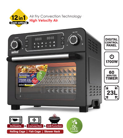 SANFORD AIRFRYER OVEN 23LTR SF5612EO