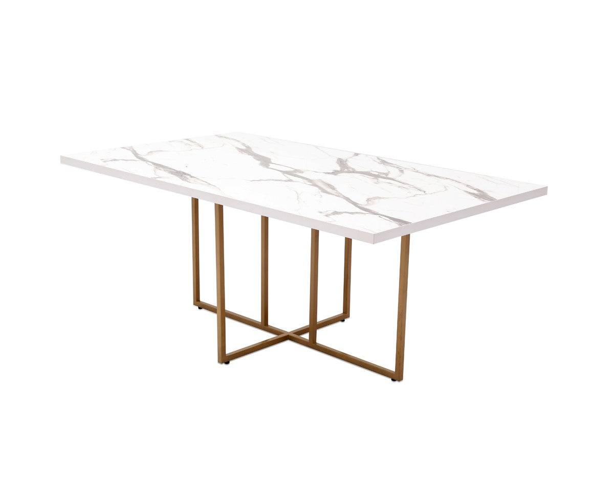 Laurel 6 Person Dining Table 4038 - Habitt