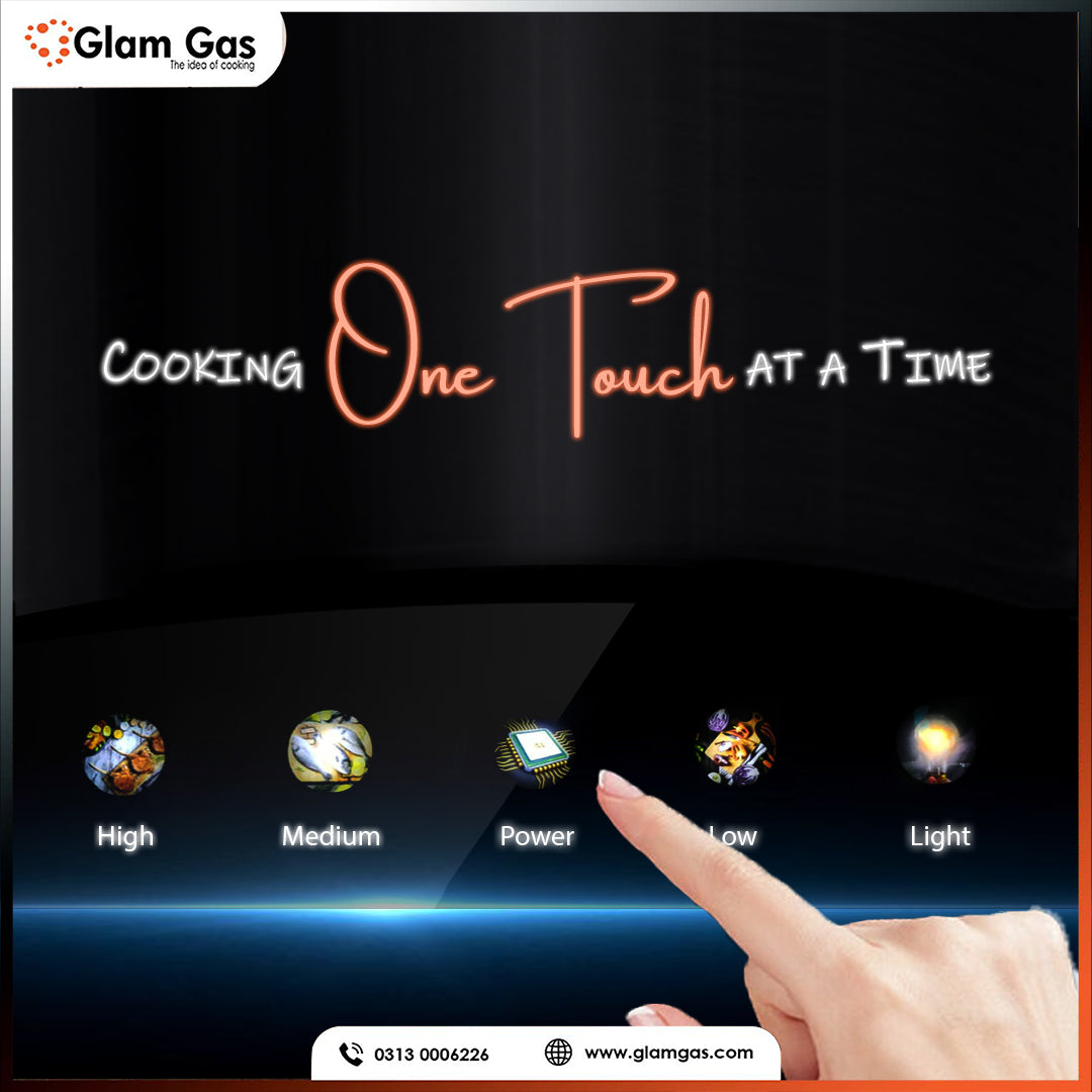 Glam Gas Range Hood G-12 Black | Custom Range Hood Online Shop Now in.