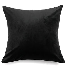 Navy Blue Twill Cushion Cover 18x18 – Classic Plain Decorative Throw Pillow for Sofa, Bed & Living Room