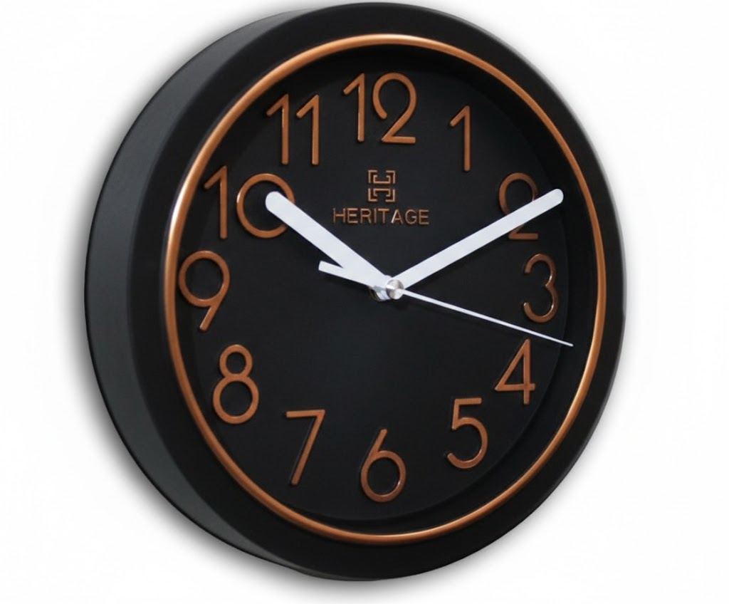 Heritage Wall Clock Fantasy – Premium Plastic Frame Edition - Habitt